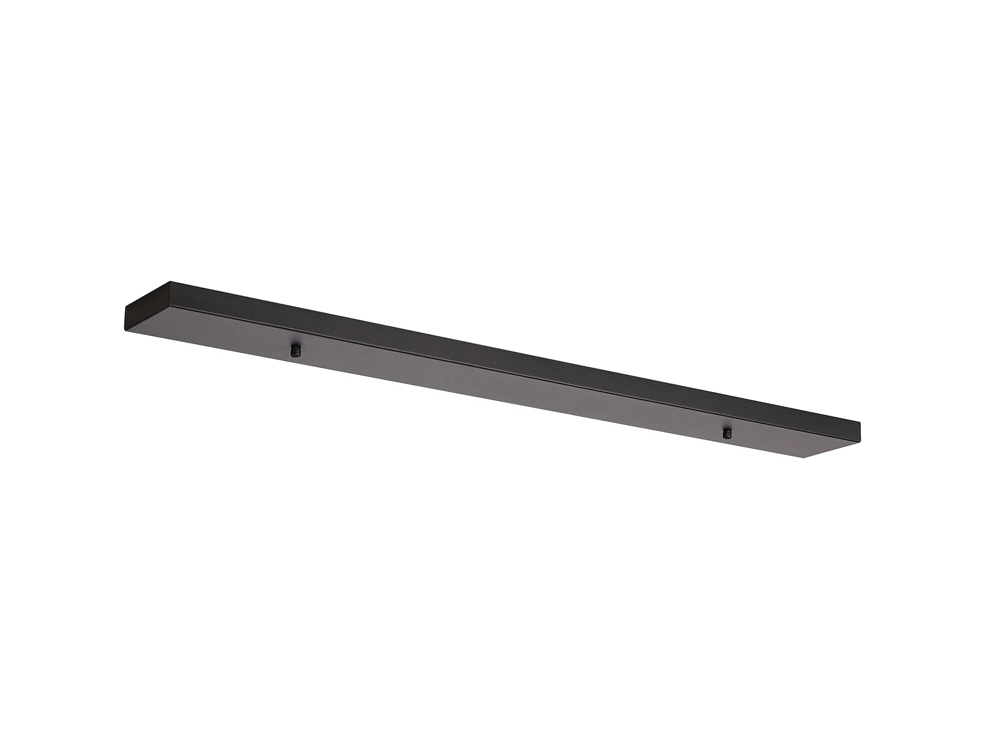 D0833BL/NH  Hayes No Hole 900 x 100mm Linear Ceiling Plate Satin Black